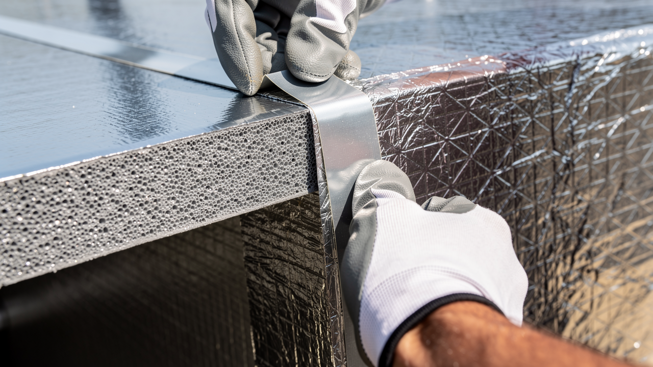 יריעות בידוד תרמי תעשייתי: השוואה בין סדרות המוצרים המובילות Termoroof ו-Thermofoam